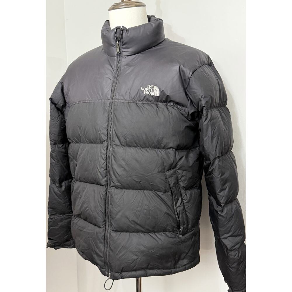 The North Face Nuptse Jacket Size Large L Mens 700 Down Black Winter Coat
